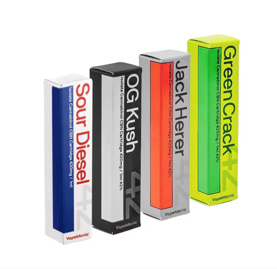 本日最終セール新品】Green Crack CBNカートリッジ 1ml - メルカリ