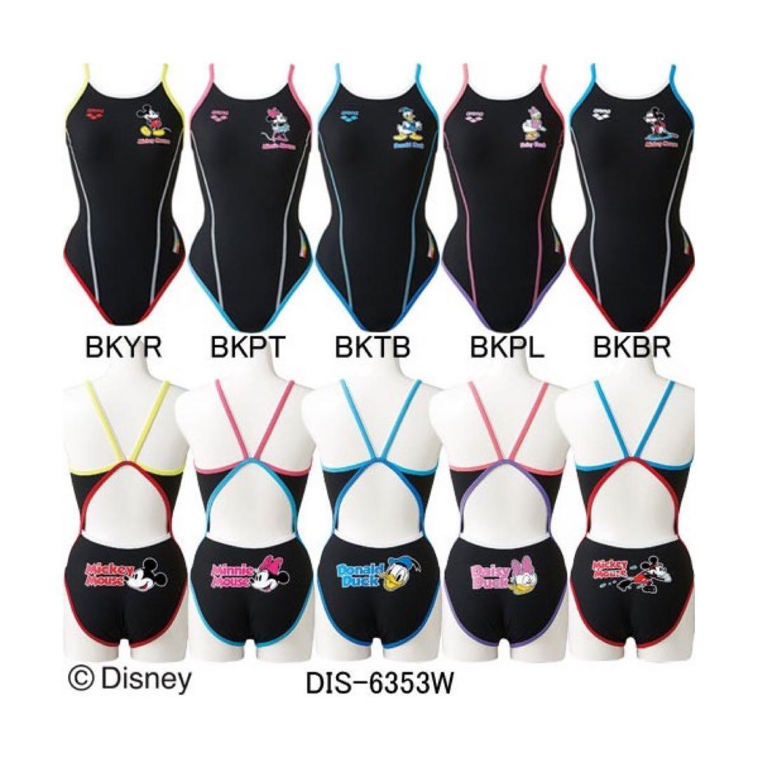 arena ×ディズニー長持ちタフスーツ競泳水着DIS-6353W L BKPT - メルカリ