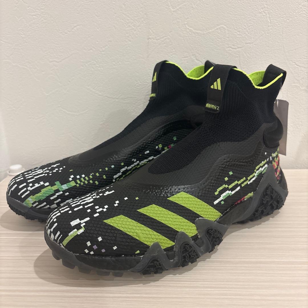 adidas コードカオスレースレスグリッチゴルフシューズ　26.0センチ