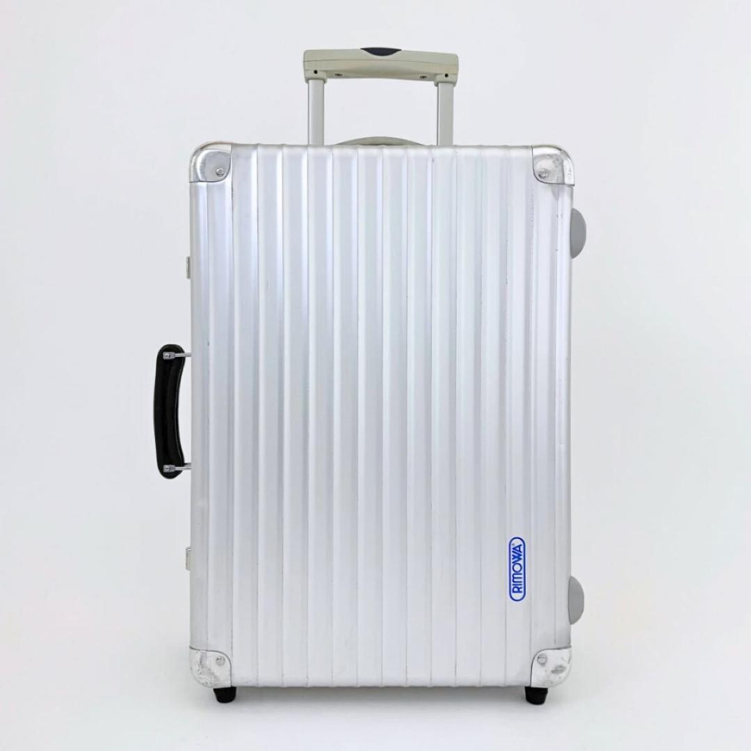 美品 リモワ クラシックフライト 33L 機内持ち込み 2輪 TSAロックベルト