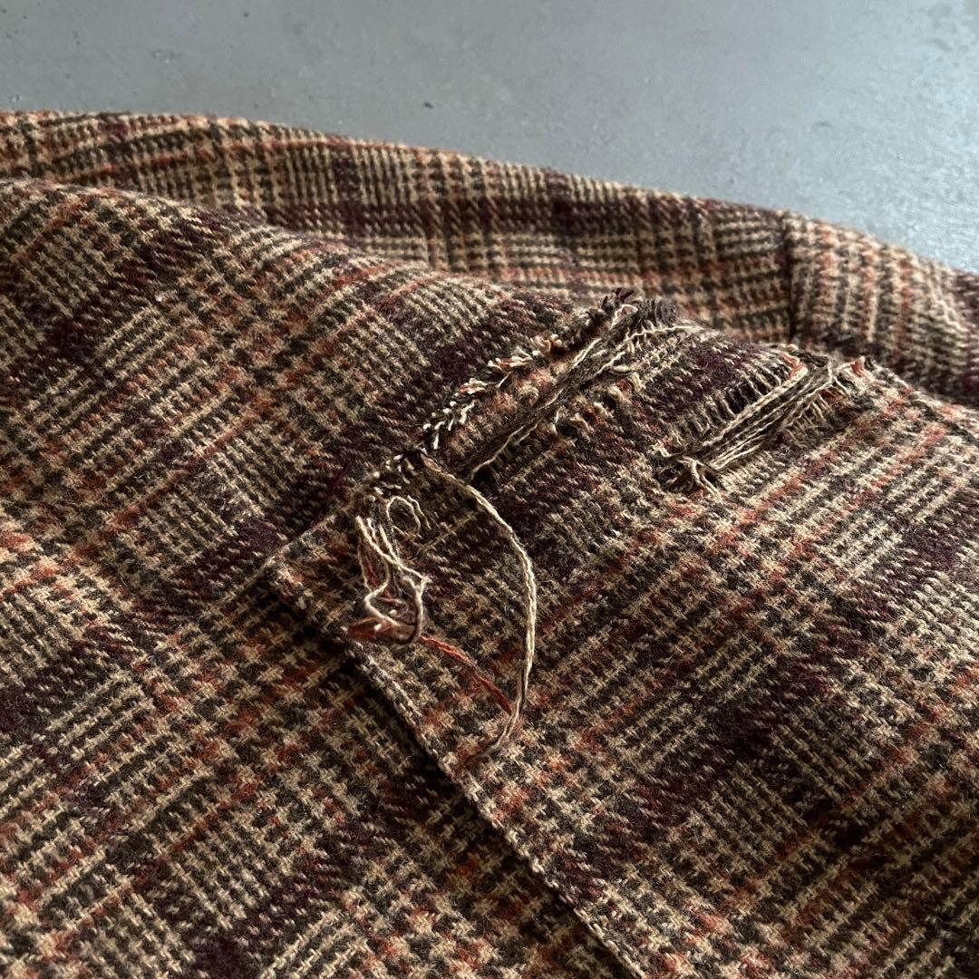 90's grunge “XL“boro flannel shirt