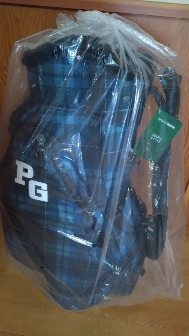 パーリーゲイツ キャディバッグ タータンチェック ブラックウォッチチェック