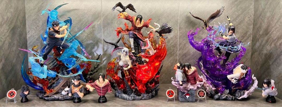 NARUTO ナルト うちはシスイ ガレージキット スタチュー⑧ - メルカリ