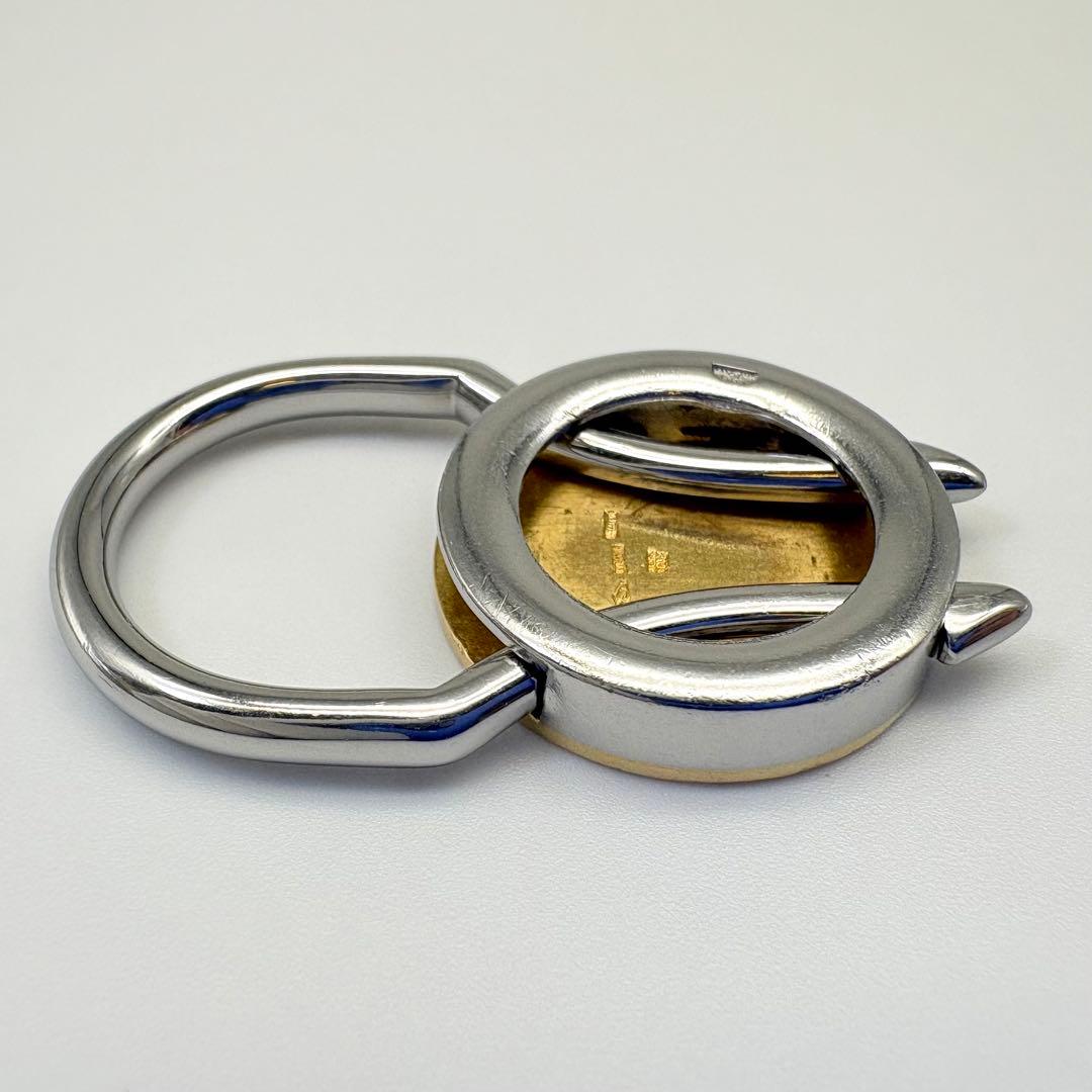 BVLGARI ブルガリ キーリング 750 オニキス 総重量13.4g