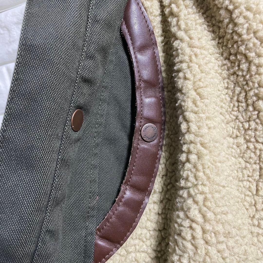 Timberland ハンティングジャケット　ダック地メンズLサイズ