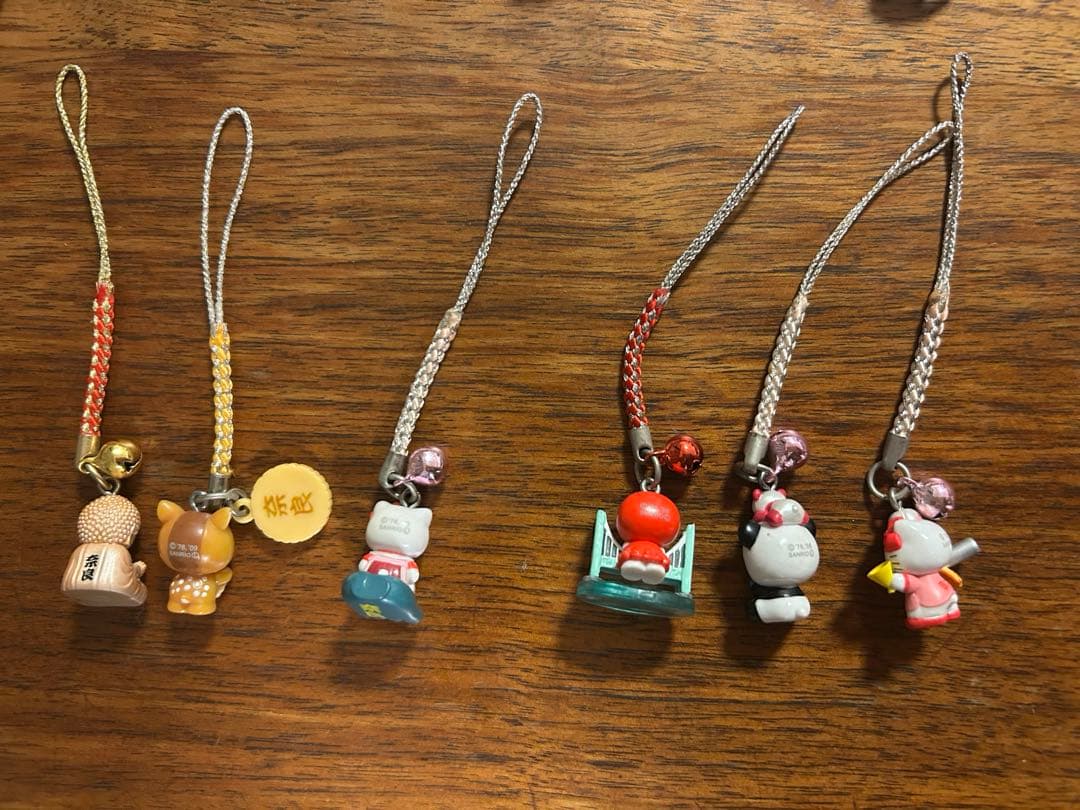 【近畿地方】ご当地ハローキティストラップ23個＋チャーム2個セット