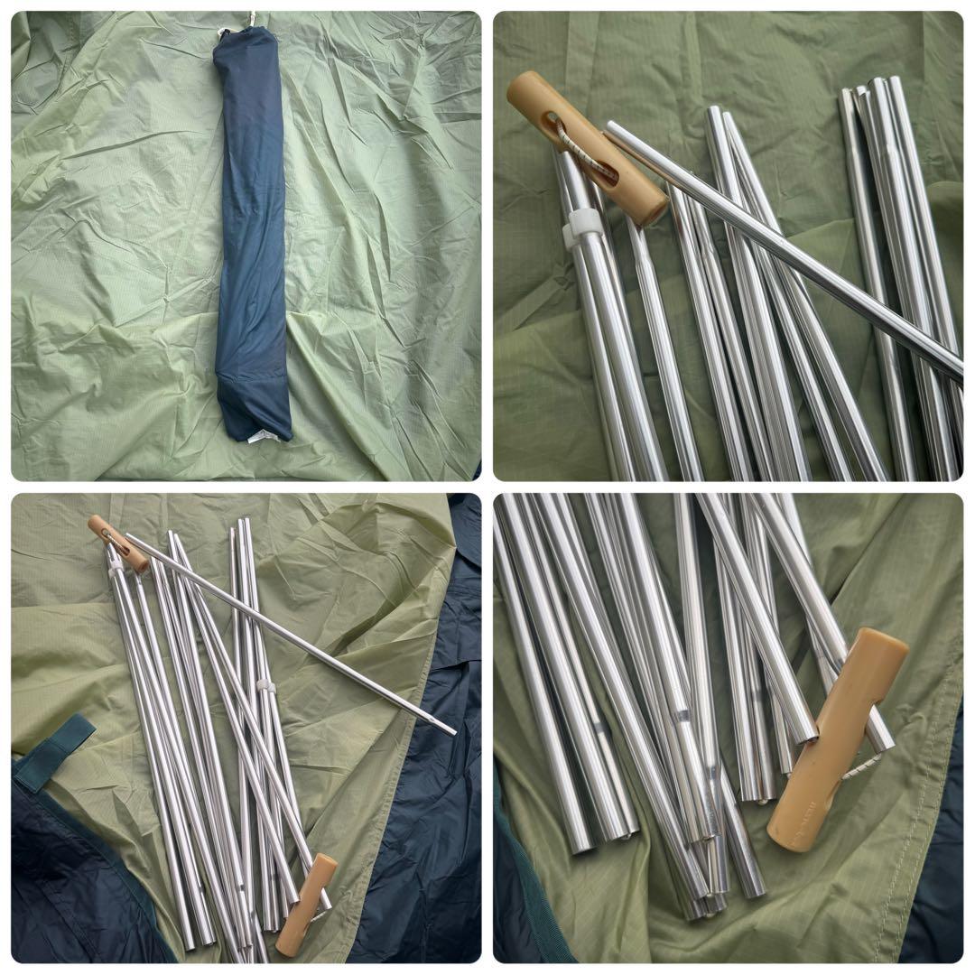 人気モンベル　ムーンライトテント 3型アイボリーゆるキャン△志麻リン使用カラー