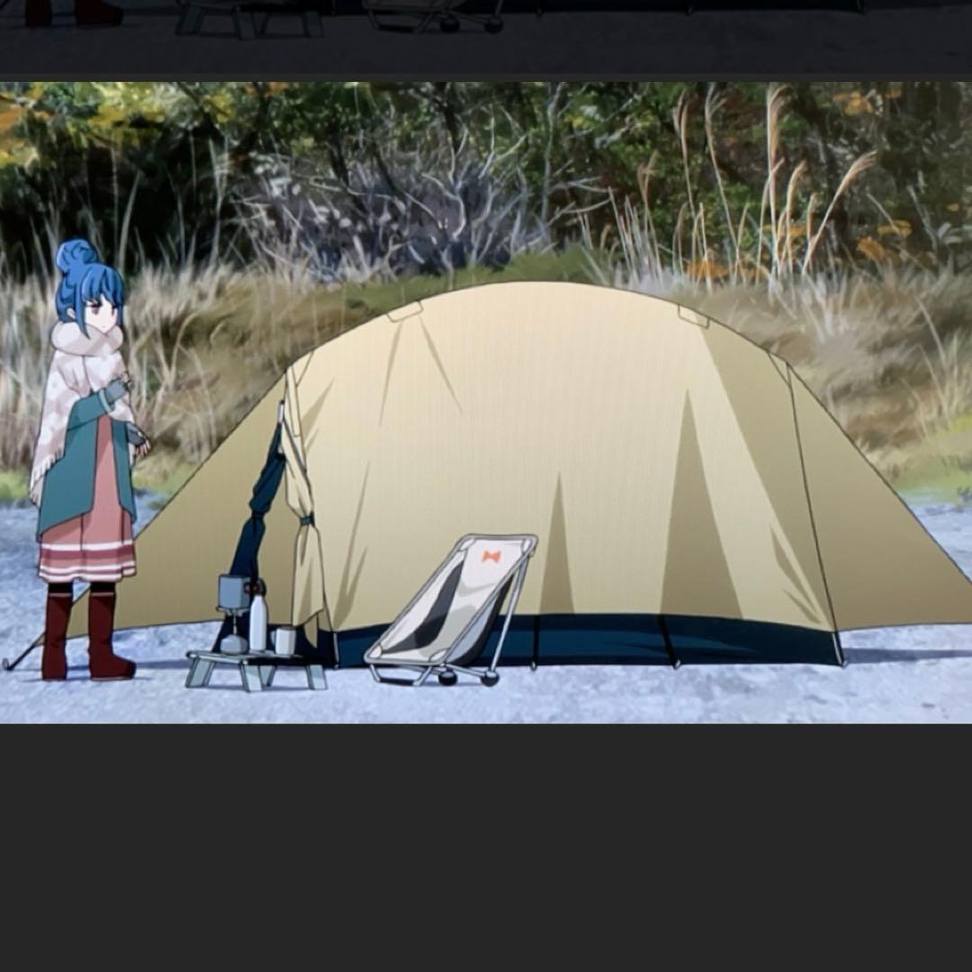 人気モンベル　ムーンライトテント 3型アイボリーゆるキャン△志麻リン使用カラー