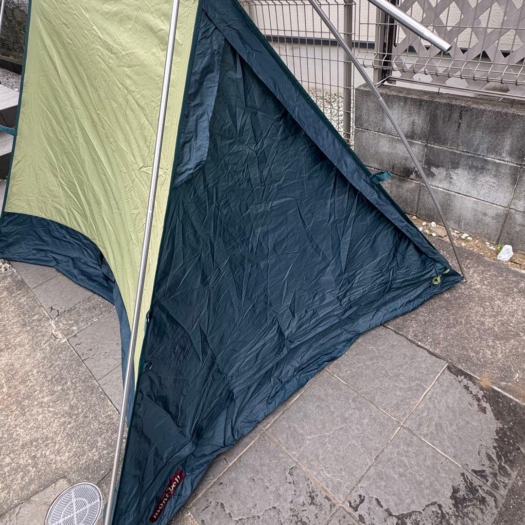 人気モンベル　ムーンライトテント 3型アイボリーゆるキャン△志麻リン使用カラー