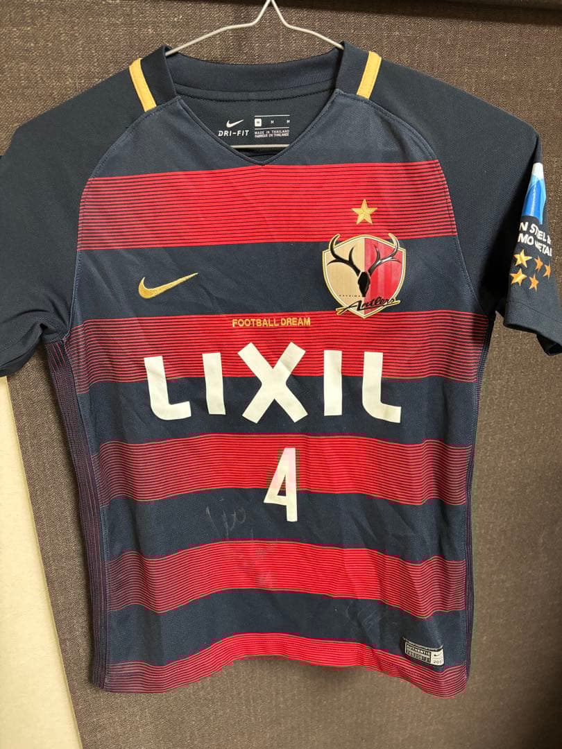 2017】鹿島アントラーズ レオ・シルバ サイン入りユニフォーム - メルカリ