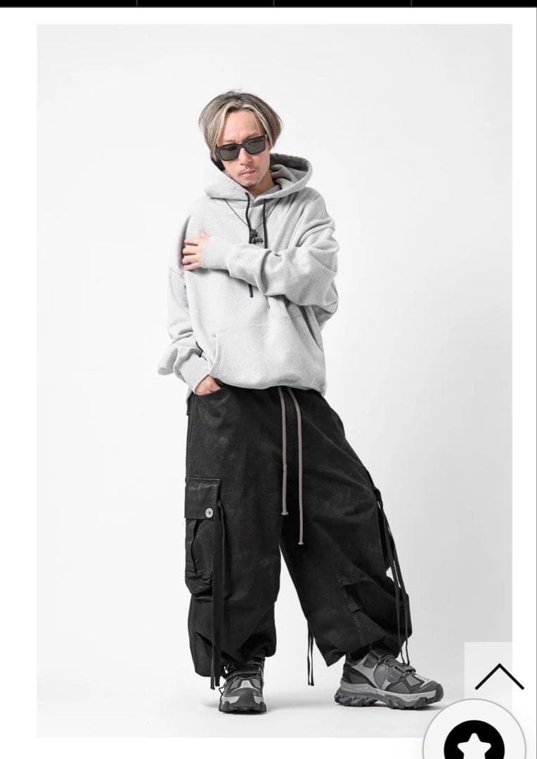 美品 HYDE着 A.F ARTEFACT エクストリームワイドカーゴパンツ - メルカリ