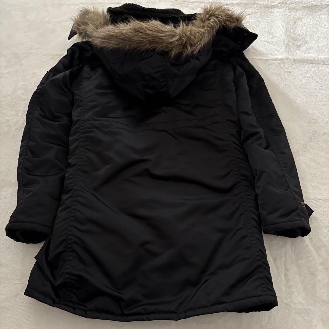 レア✨ヒステリックグラマー 2way ワッペン フードファー フリーサイズ 黒