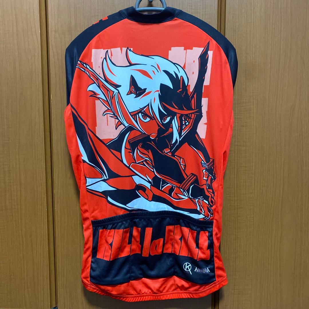 希少】キルラキル サイクルジャージ Mサイズ 鮮血 纏流子 - メルカリ