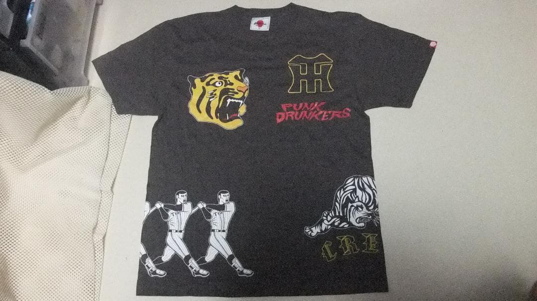 punkdrunkers XXL 阪神タイガース 未使用 Tシャツ 優勝 記念