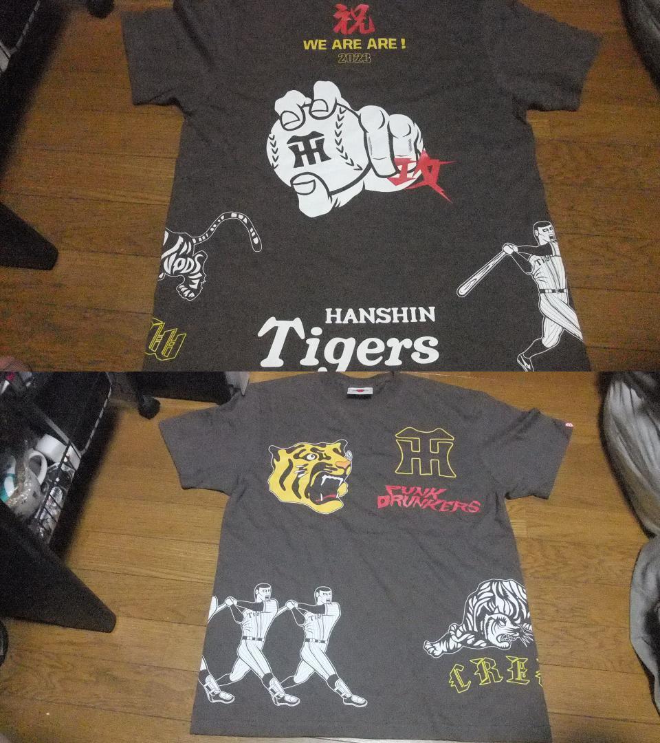 punkdrunkers XXL 阪神タイガース 未使用 Tシャツ 優勝 記念