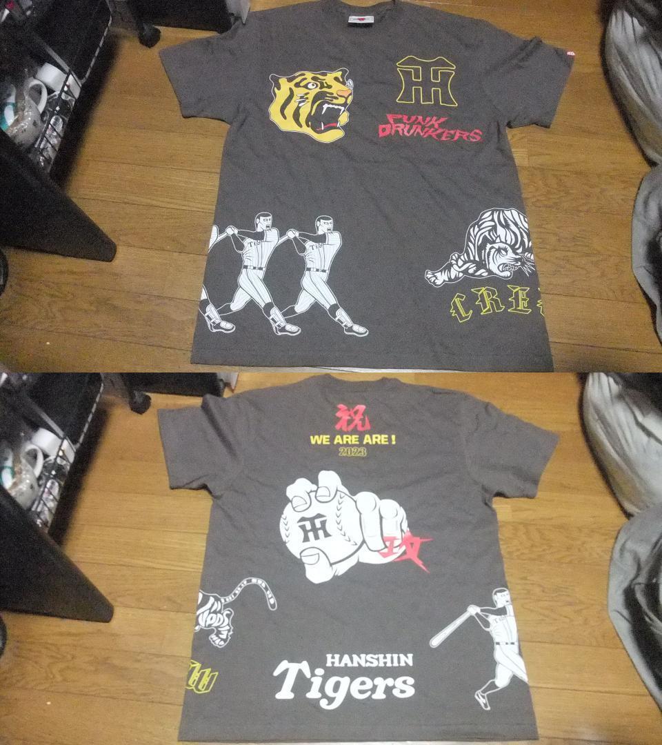 punkdrunkers XXL 阪神タイガース 未使用 Tシャツ 優勝 記念