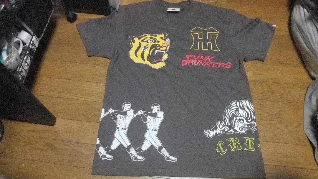 punkdrunkers XXL 阪神タイガース 未使用 Tシャツ 優勝 記念