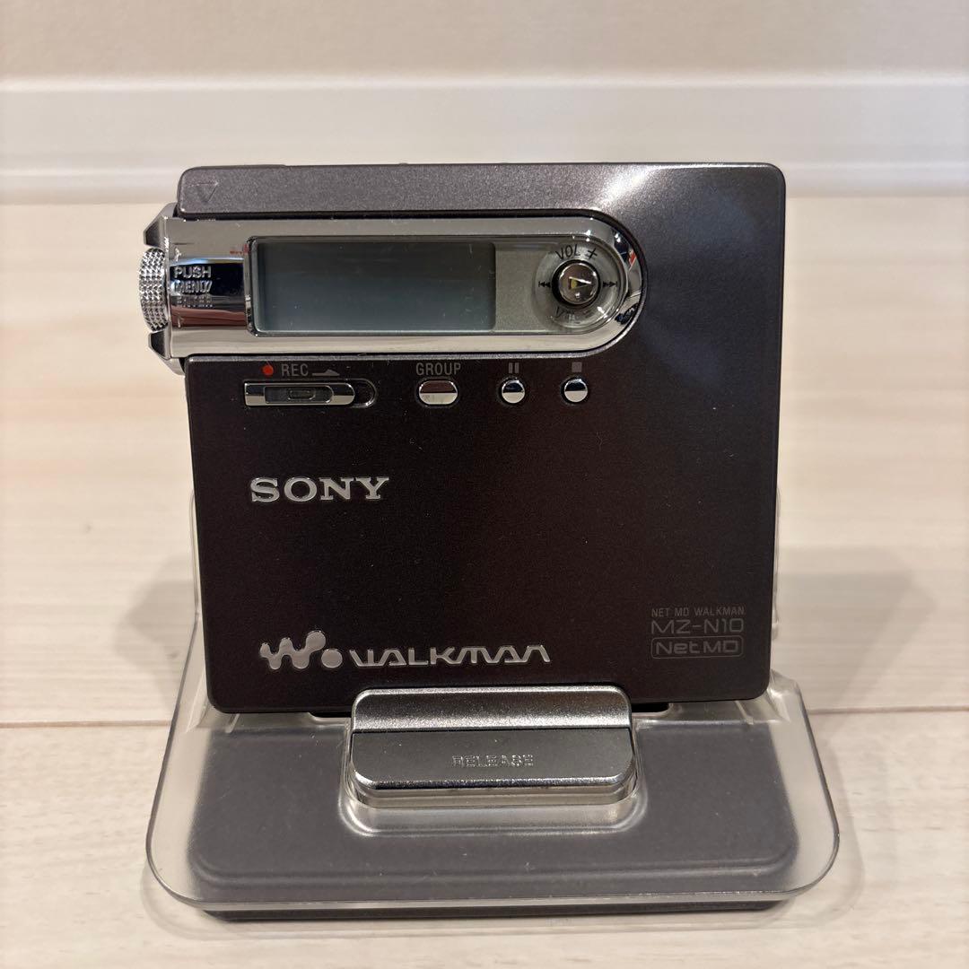 動作未確認　SONY MZ-N10 ポータブルMDプレーヤー