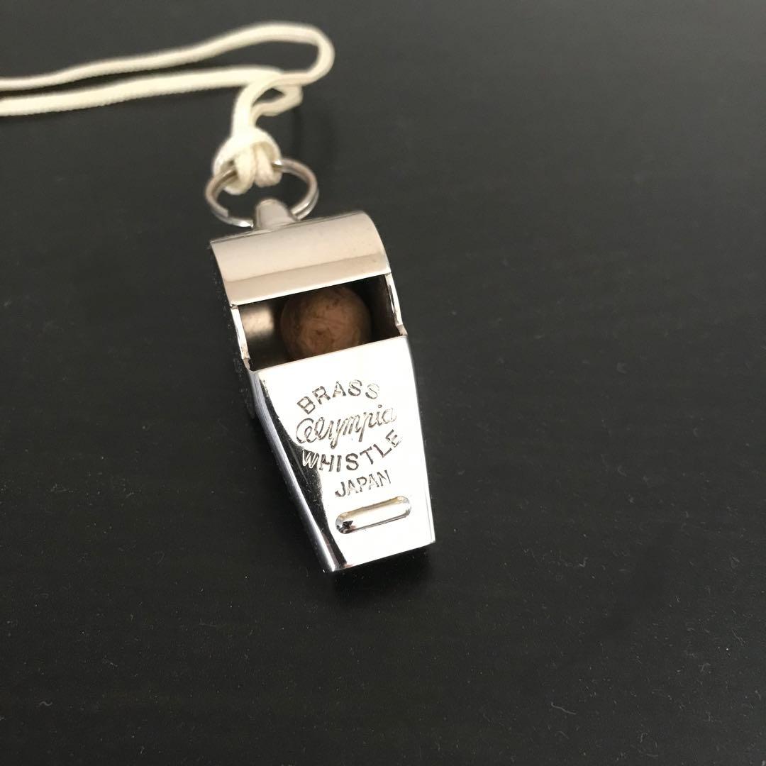 新品】野田鶴声社オリンピアラージラグビーレフリーホイッスル-Lサイズ