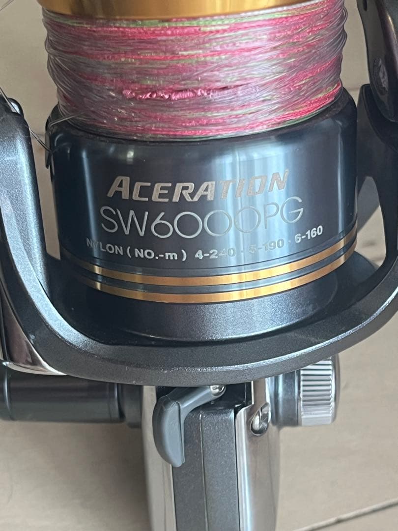 Aceration SW6000PG フィッシングリール