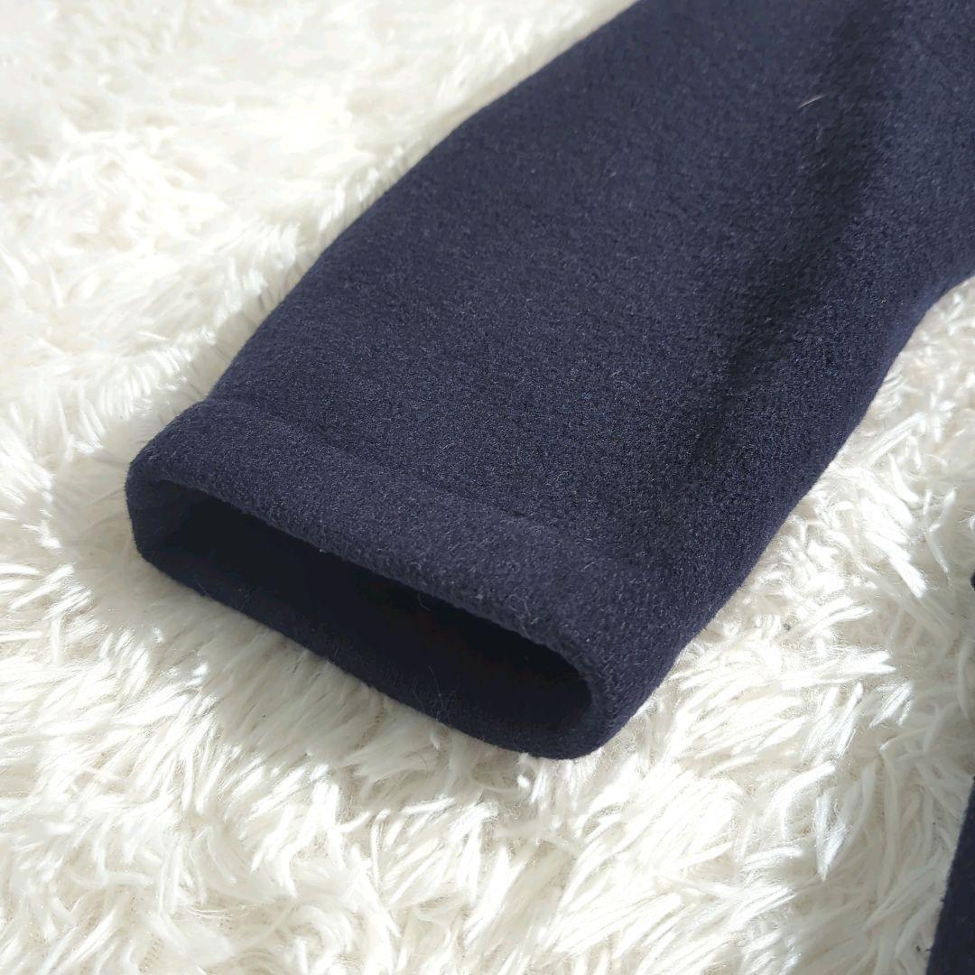 Gloverall キャメル生地 ダッフルコート レザートグルループ