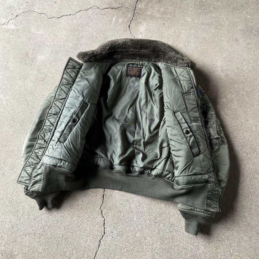 USA製 アルファ B-15D フライトジャケット 50s 復刻 36