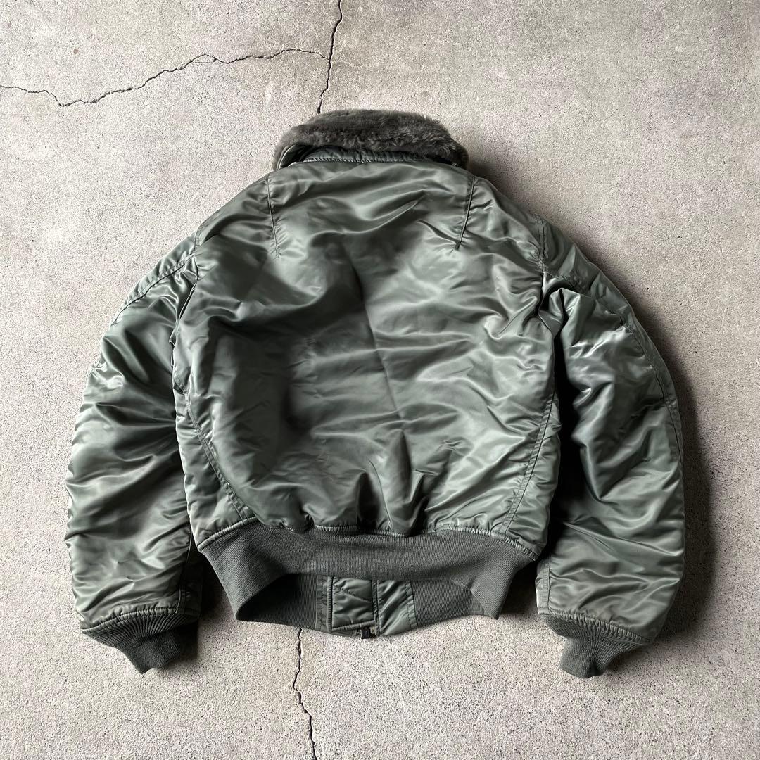 USA製 アルファ B-15D フライトジャケット 50s 復刻 36