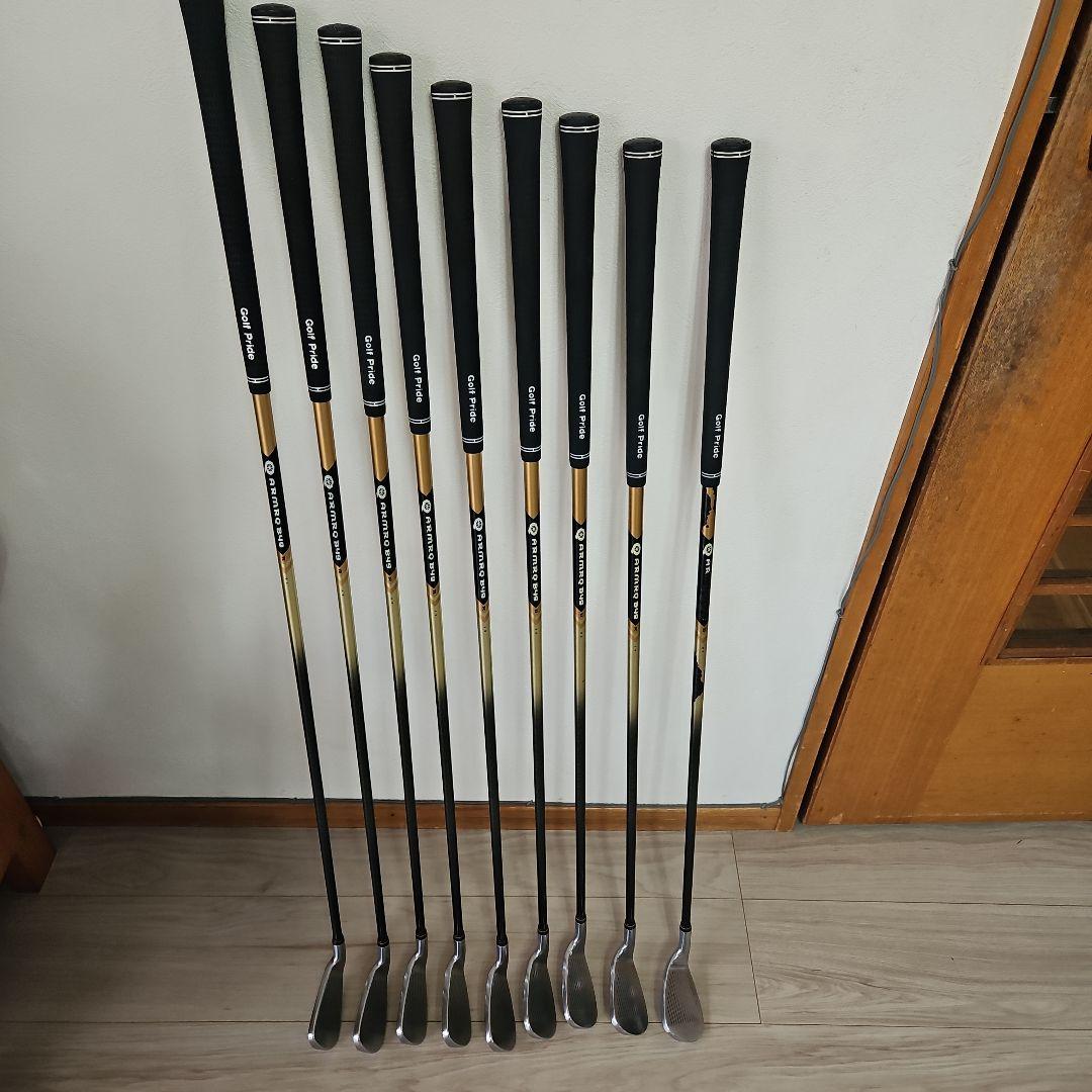 HONMA　BERES アイアンセット 9本 カーボンシャフト　MG701