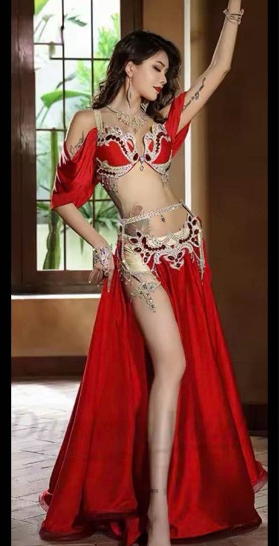 新品　ベリーダンス衣装 　セットアップ　オリエンタル