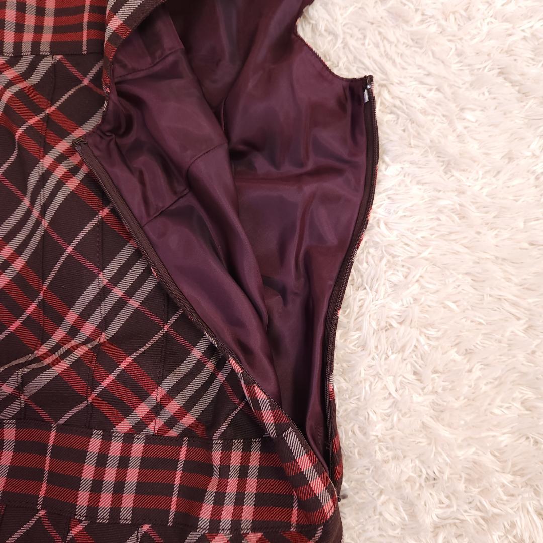 BURBERRY BLUE LABEL　ワンピース　ホースロゴ　チェック　36