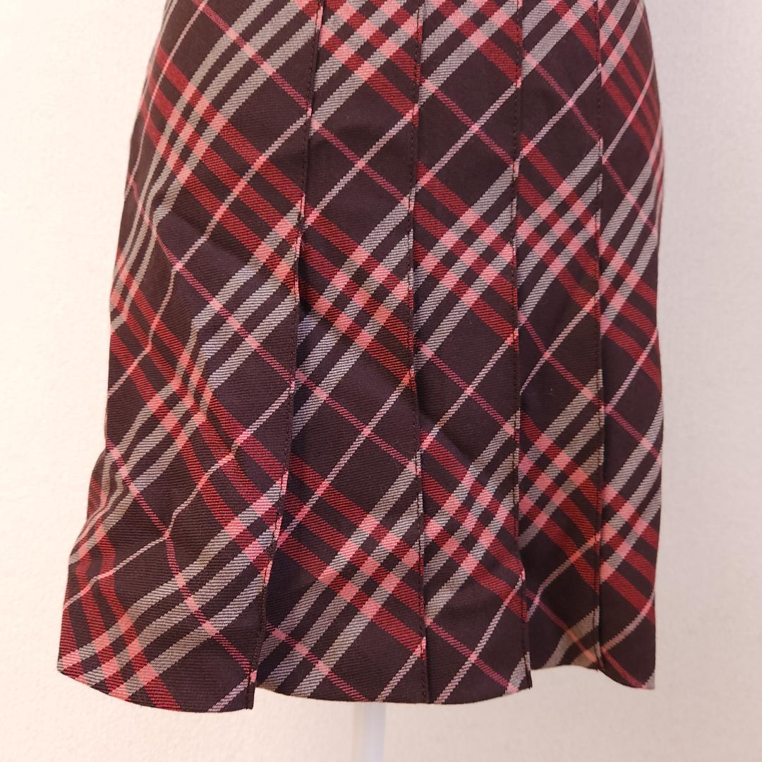 BURBERRY BLUE LABEL　ワンピース　ホースロゴ　チェック　36