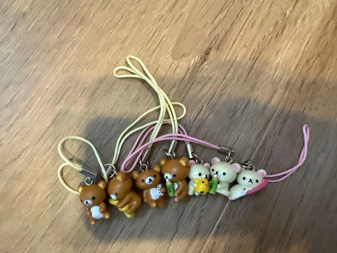 伊藤園 おーいお茶 リラックマ コリラックマ ストラップ 7個 - メルカリ