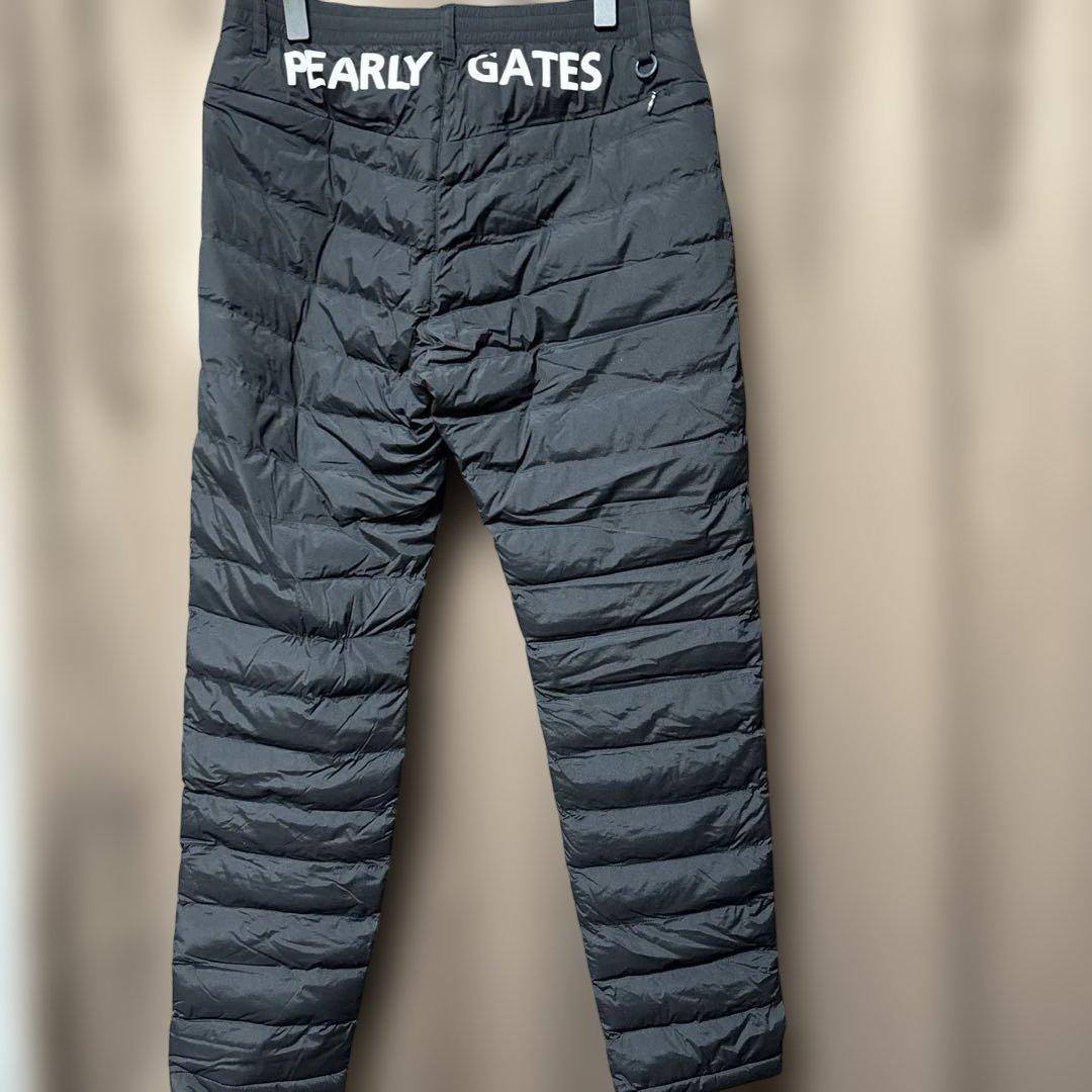 PEARLY GATES キルティングパンツ サイズ5 ブラックの通販｜olive