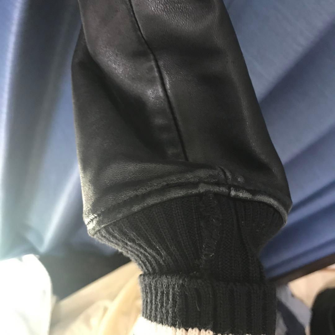 hystericglamour ヒステリックグラマー 袖レザー スタジャン