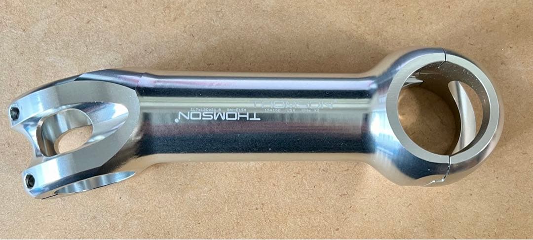 Thomson Elite X2 Stem 130mm x 17° 31.8mm - メルカリ