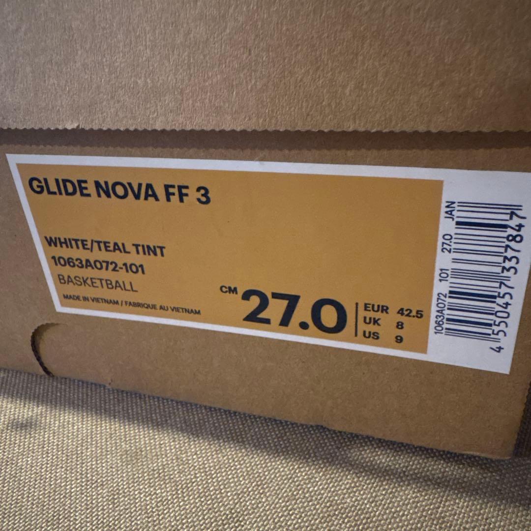 シューズ(男性用) ASICS GLIDE NOVA FF 3 27.0cm