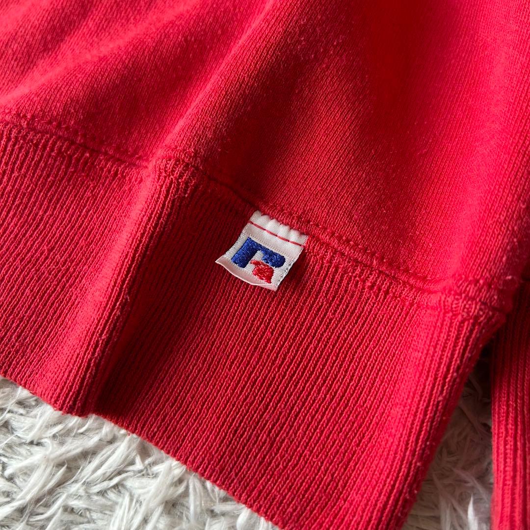 ラッセルアスレチック 90s sweatshirt L red USA製