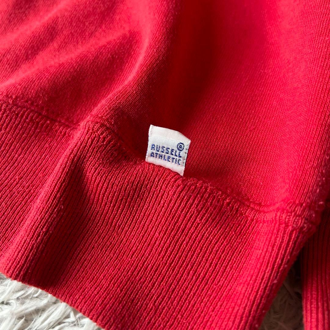 ラッセルアスレチック 90s sweatshirt L red USA製