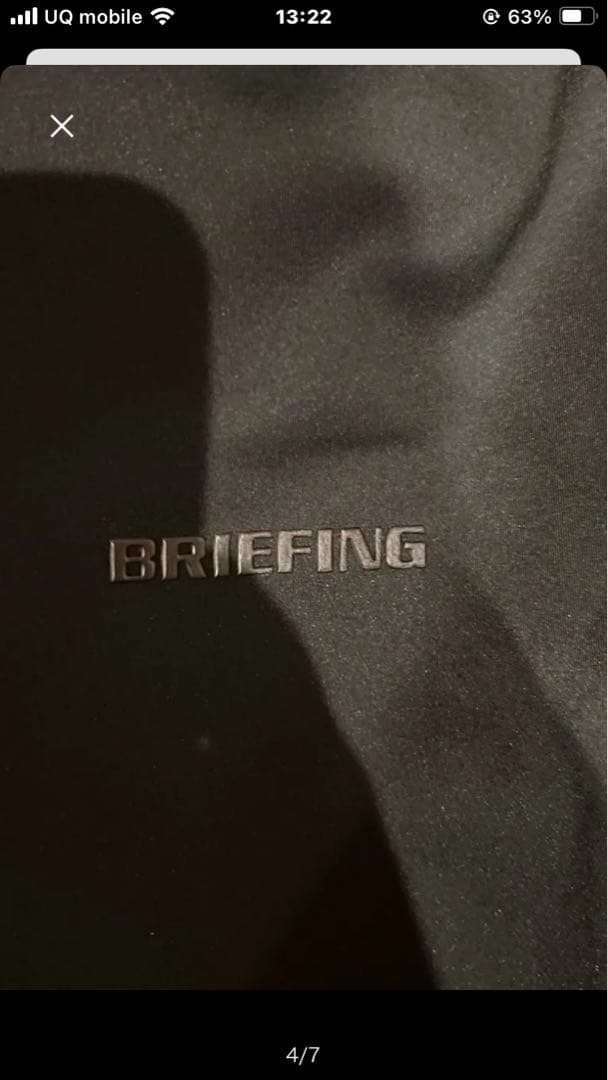 美品 ブリーフィングゴルフ カルビコ フーディ パーカー BRG233M91