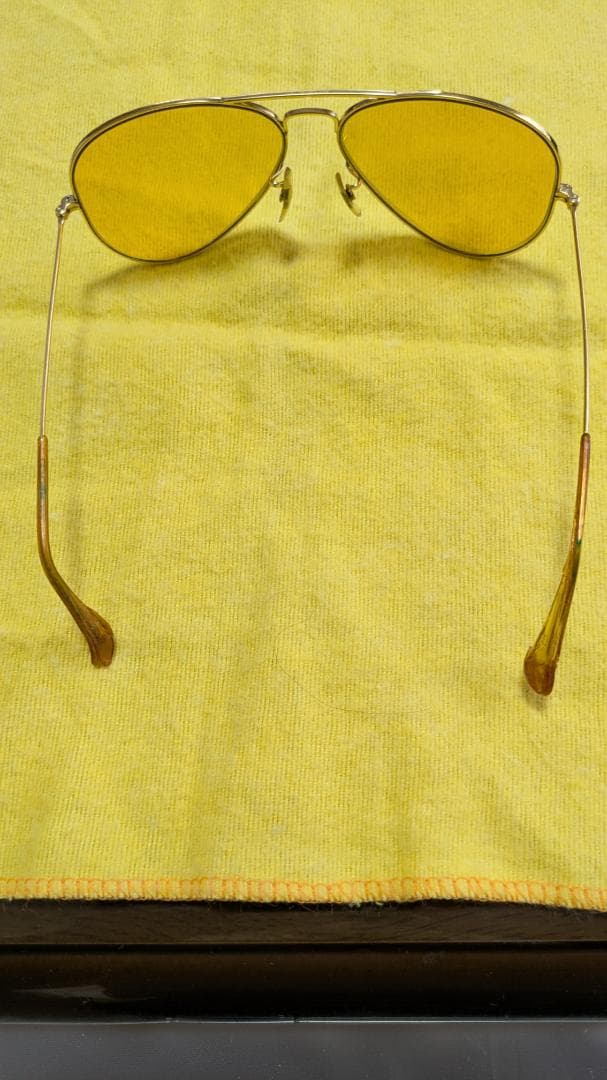 ☆値下げ！！＜希少/最初期型＞70年代ボシュロム　レイバンアンバーマティック美品