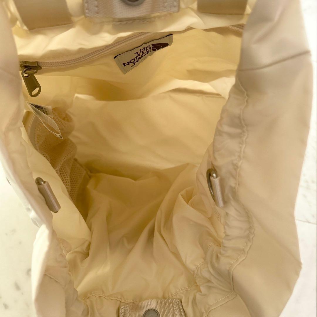 25AW新作 韓国限定 ノースフェイス ボニーパック M クリーム 4way