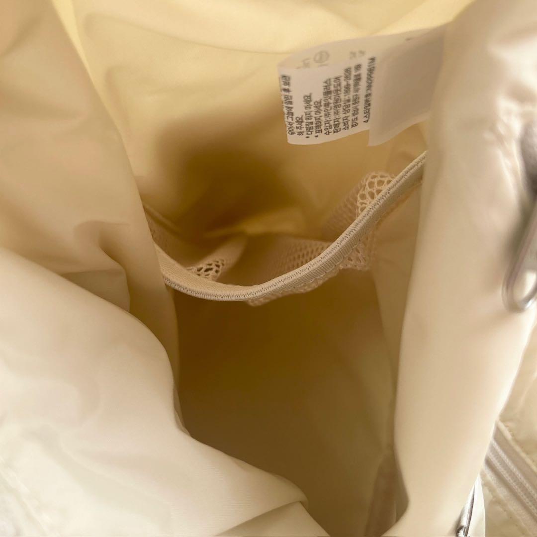 25AW新作 韓国限定 ノースフェイス ボニーパック M クリーム 4way