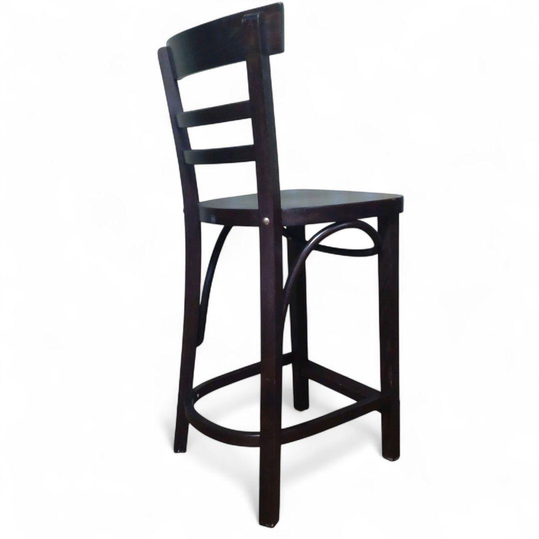 CRES　クレス　曲木　ハイチェア　カウンターチェア　ダークブラウン