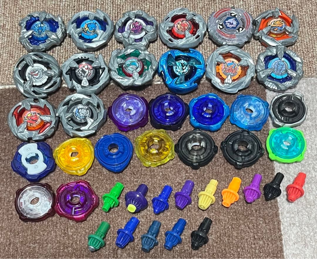 ベイブレードx ブレード ラチェット ビット まとめセット - メルカリ