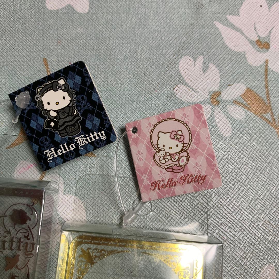 日*9様 ★超激レアハローキティ ゴシックスタイルストラップとロリータストラップ