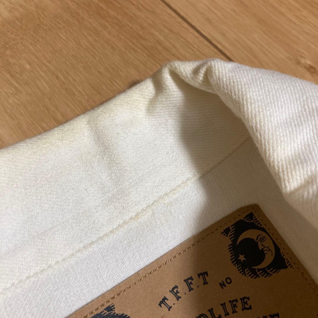 softmachine ソフトマシーン　デニム　ジャケット　ホワイト