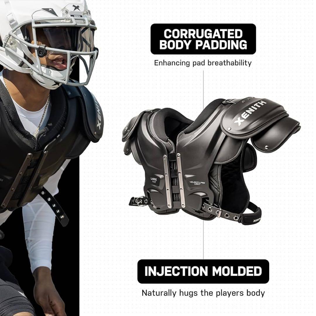 Xenith Sサイズ　VEROCITY PRO2（バックプレート有）