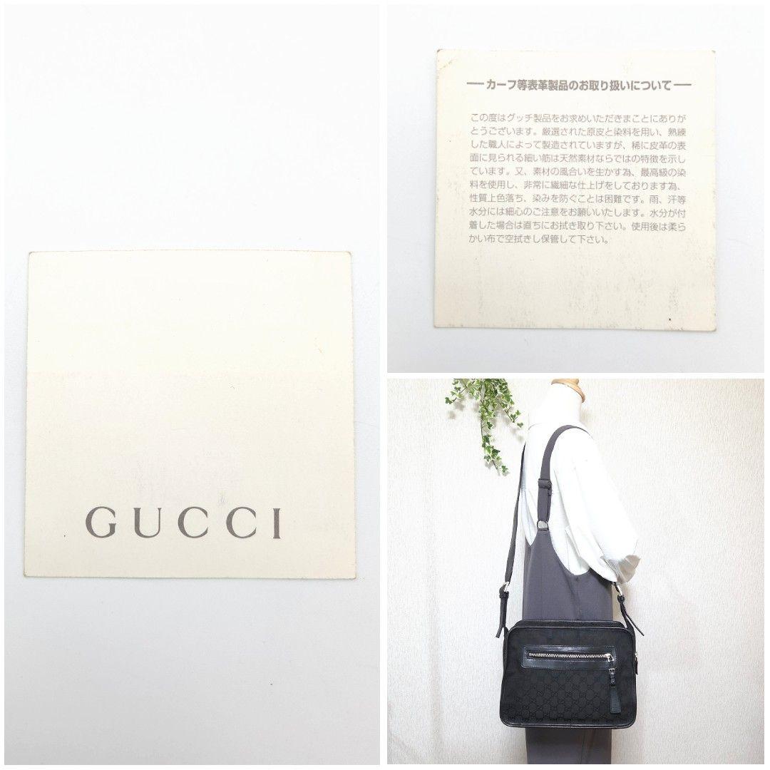 ネット　良品✨GUCCI ショルダーバッグ クロスボディ GG柄