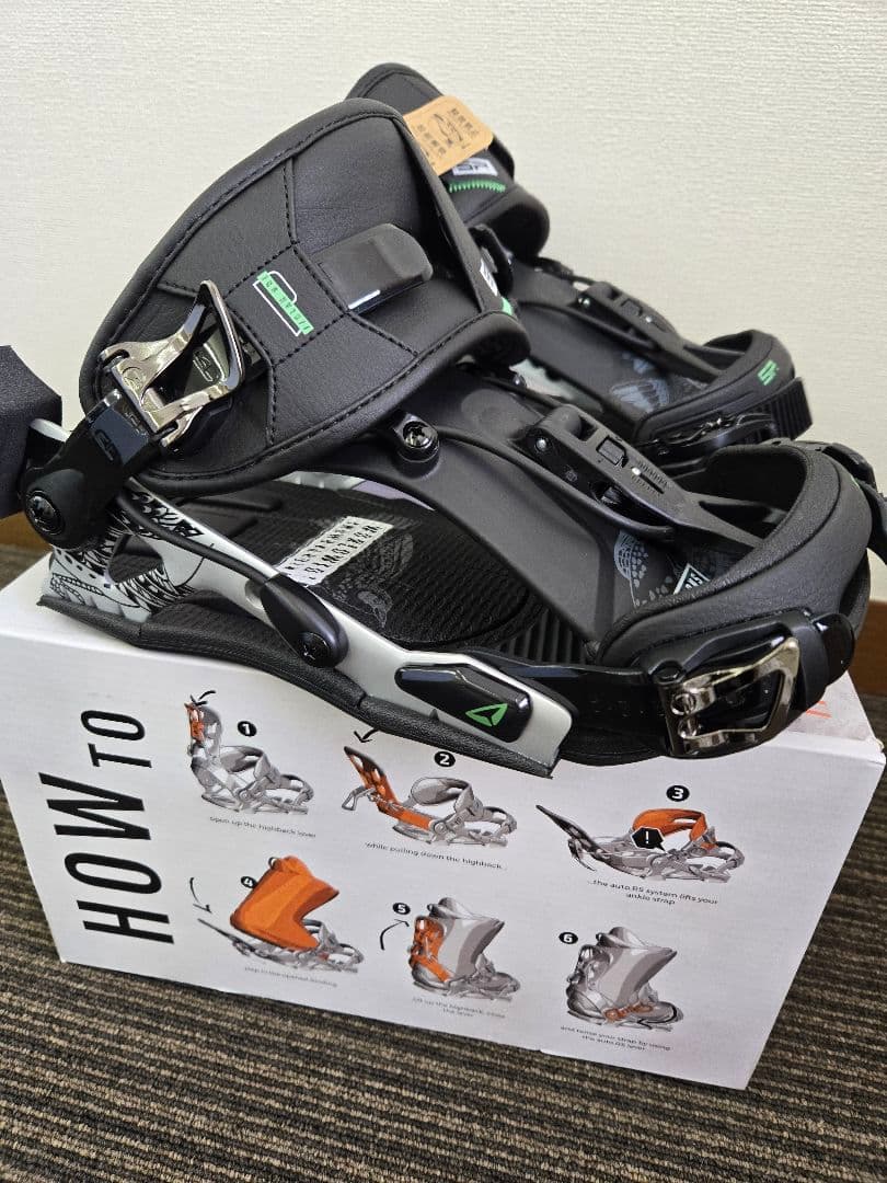【新品】2024-25 SP スノーボード ビンディング M ブラック