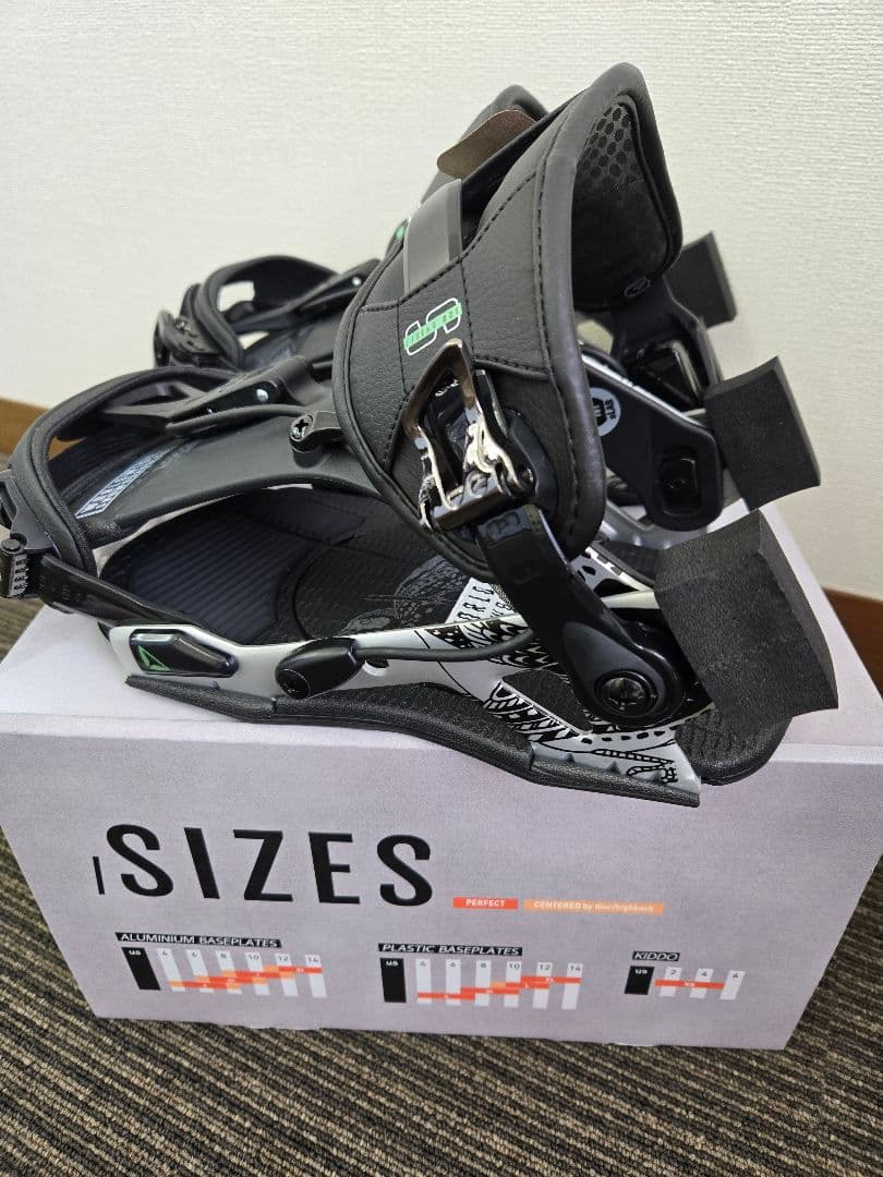 【新品】2024-25 SP スノーボード ビンディング M ブラック